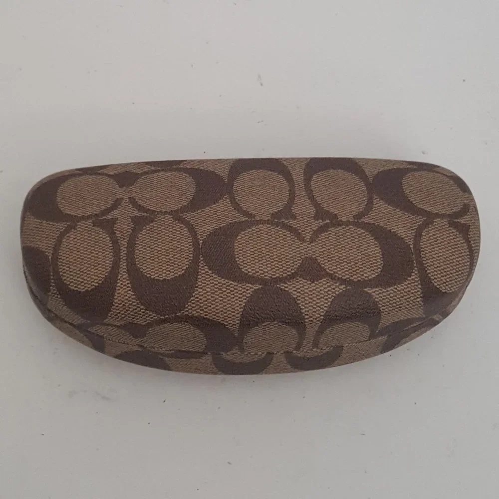 COPY - Coach Signature Clam Shell Sunglasses Glasses Hard Case Holder